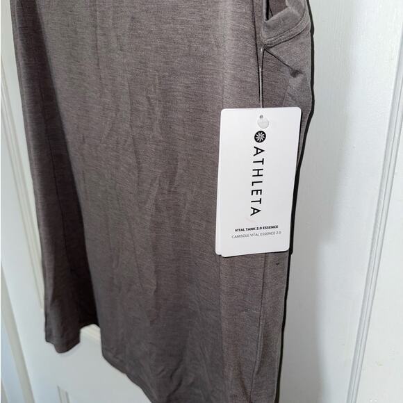 New Athleta Vital Tank 2.0 Essence Gray Women's size S - Picture 2 of 6
